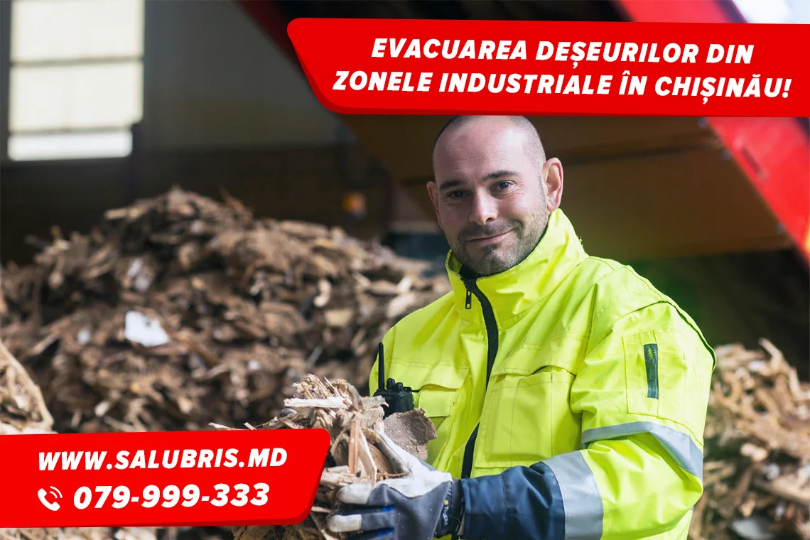 Evacuarea deșeurilor industriale în Chișinău